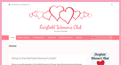 Desktop Screenshot of fairfieldwomensclub.org