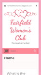 Mobile Screenshot of fairfieldwomensclub.org